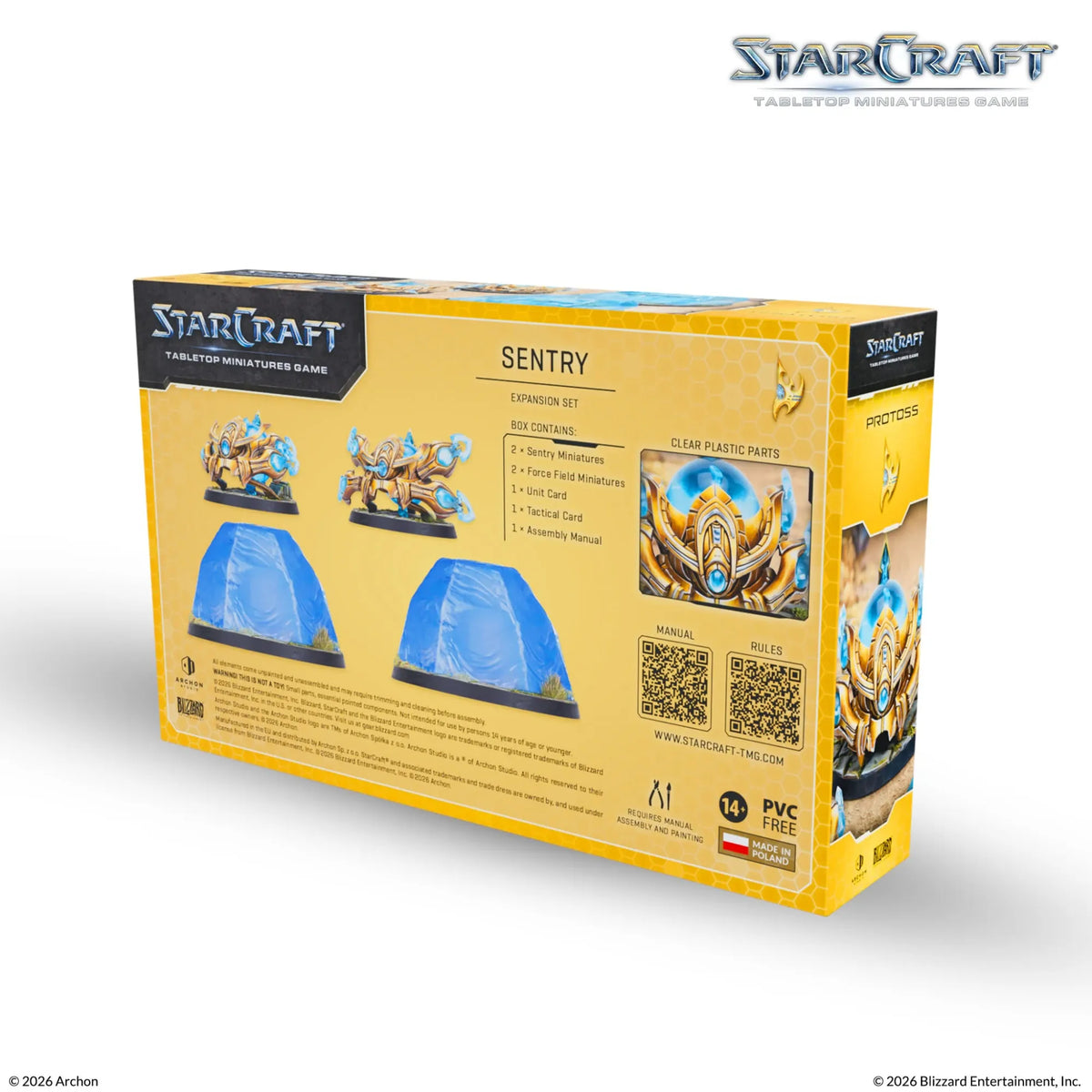 Archon Studio Starcraft StarCraft: The Miniatures Game - Protoss - Sentry Expansion Set