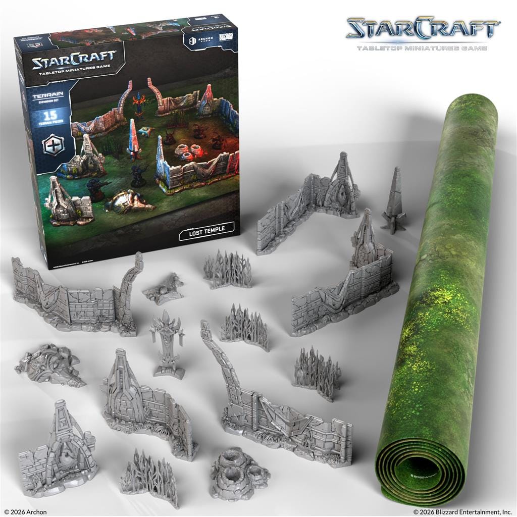 StarCraft: The Miniatures Game - Lost Temple Terrain Expansion Set
