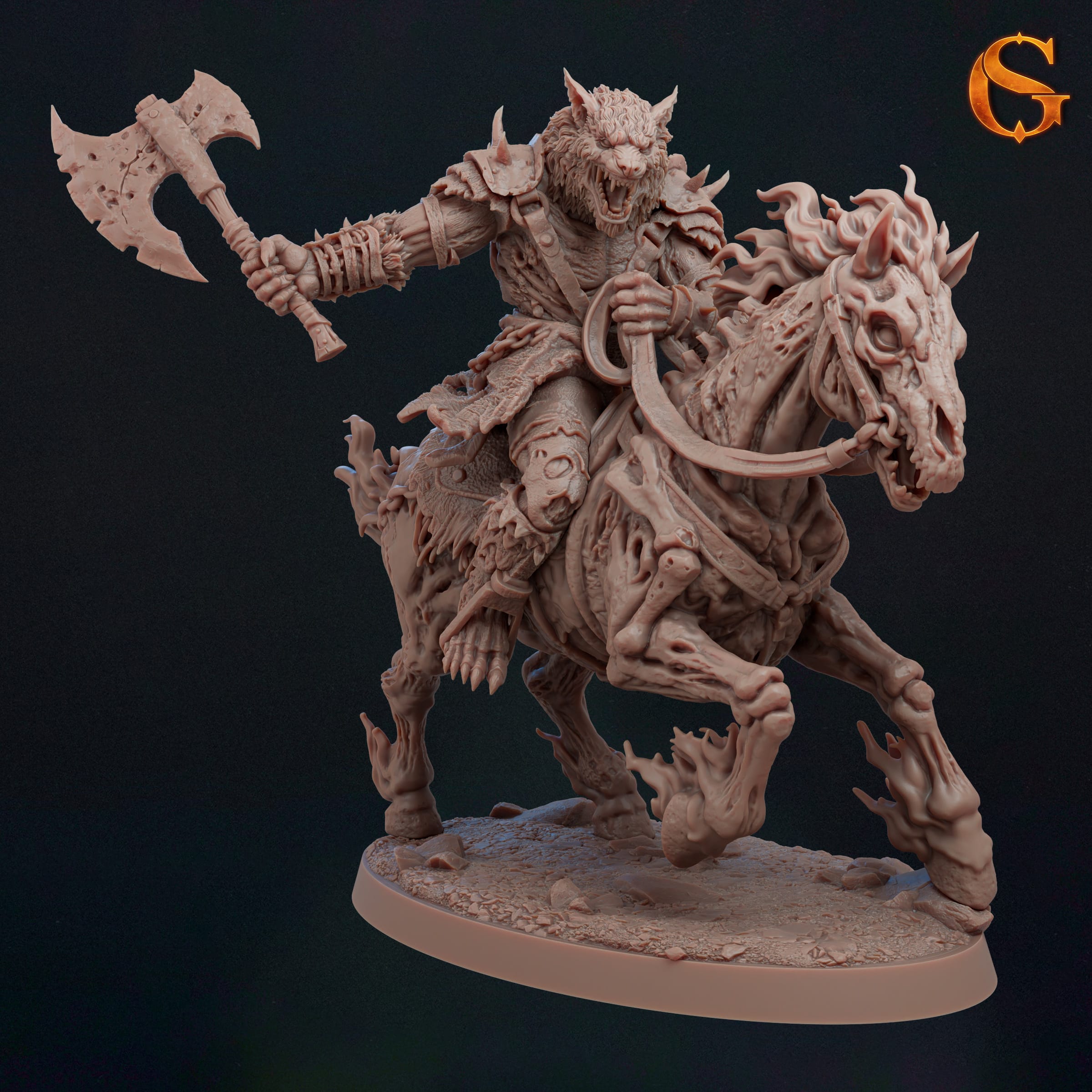 Wargas Deathwake - Custom Mini