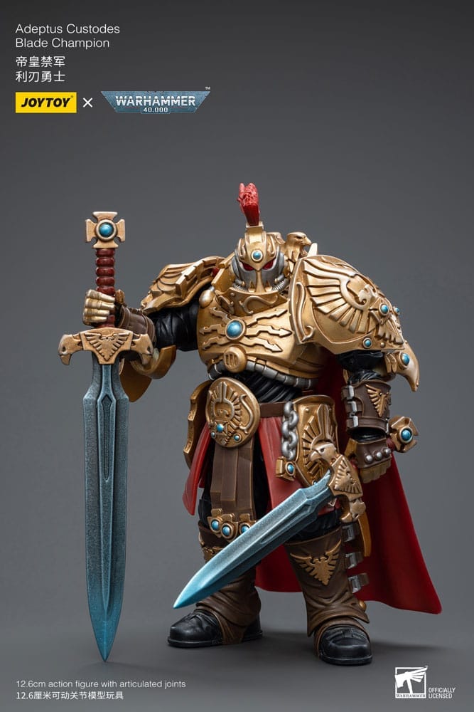 Warhammer 40k Action Figure Adeptus Custodes Blade Champion 12 cm
