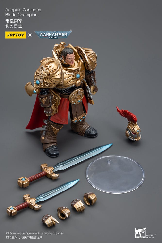 Warhammer 40k Action Figure Adeptus Custodes Blade Champion 12 cm