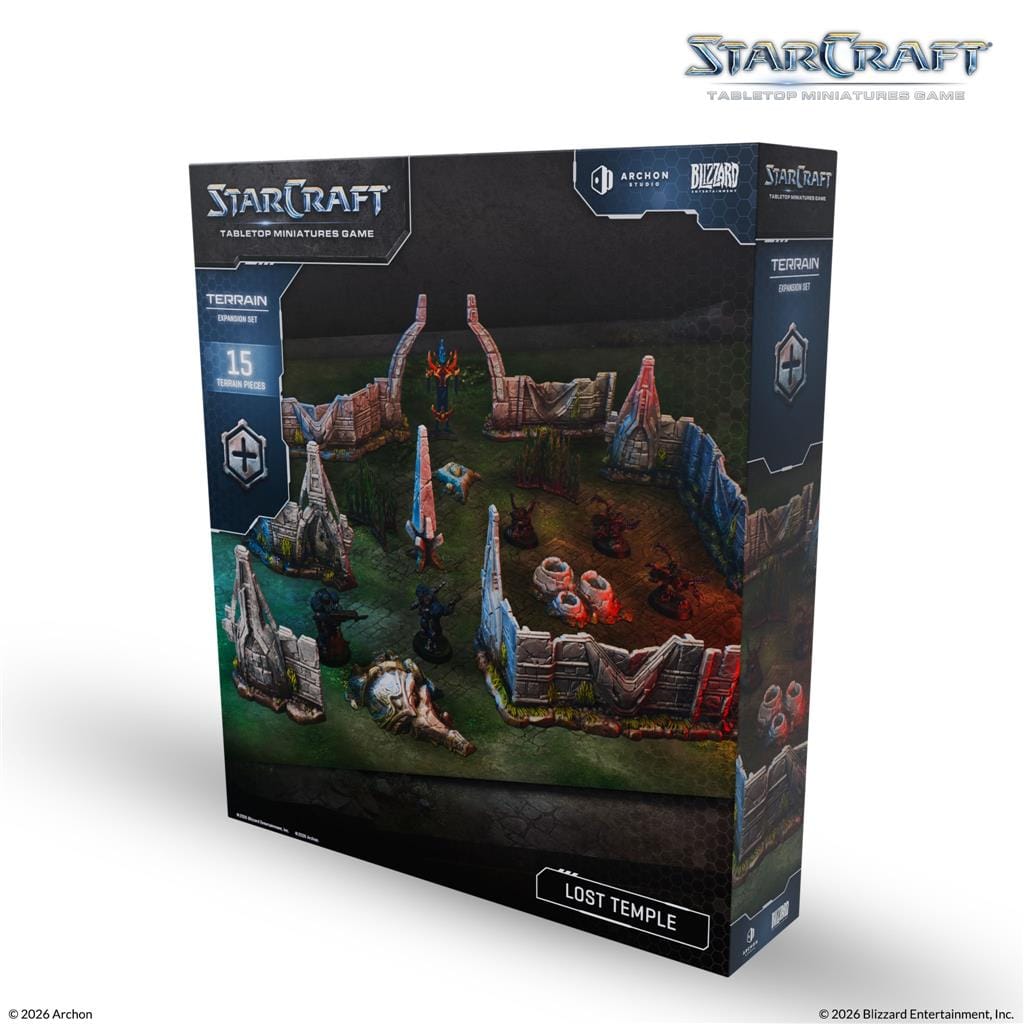 Archon Studio Starcraft StarCraft: The Miniatures Game - Lost Temple Terrain Expansion Set