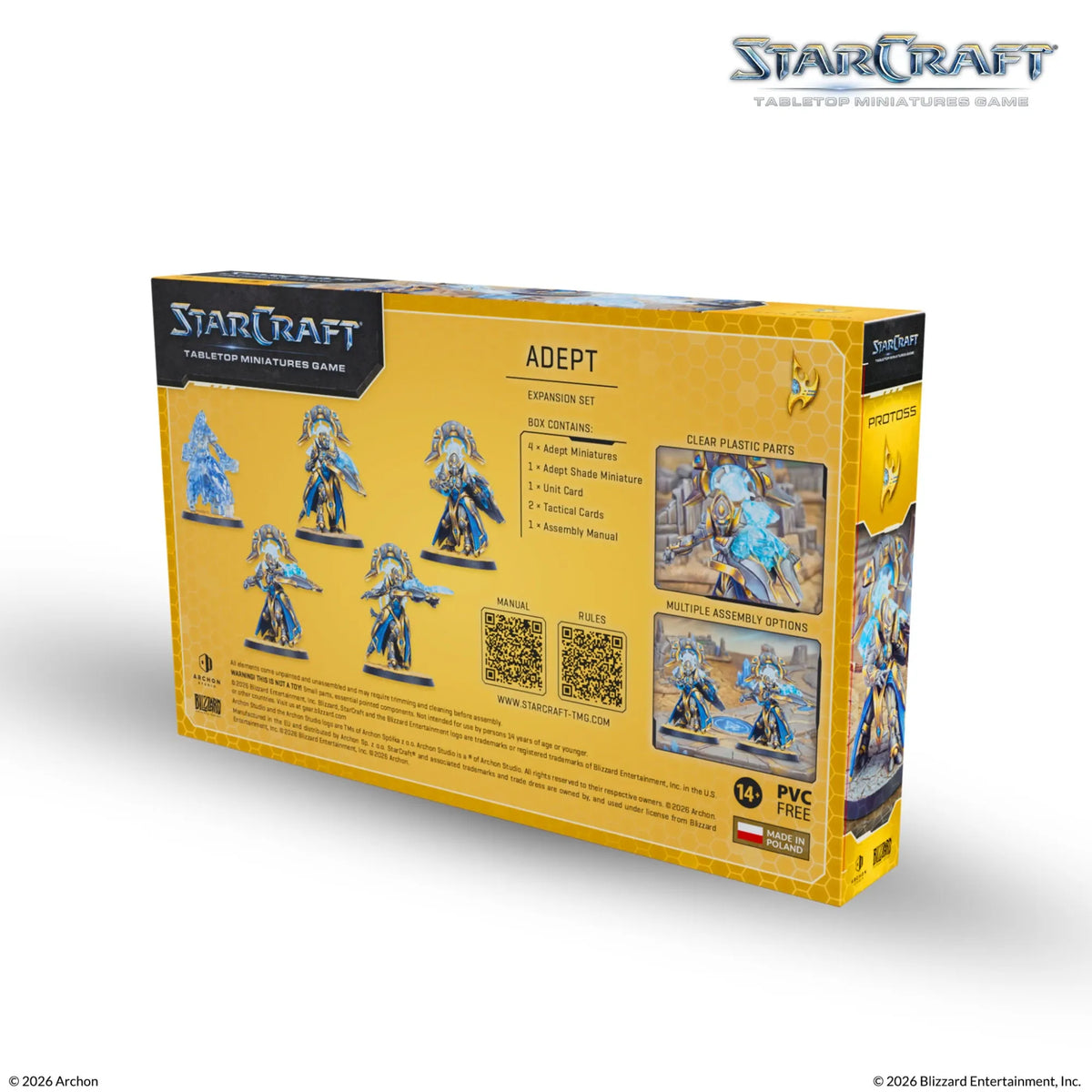 Archon Studio Starcraft StarCraft: The Miniatures Game - Protoss - Adept Expansion Set