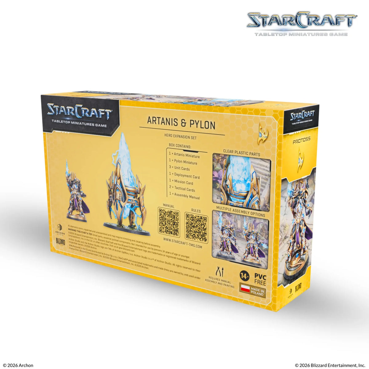 Archon Studio Starcraft StarCraft: The Miniatures Game - Protoss - Artanis & Pylon Hero Expansion Set