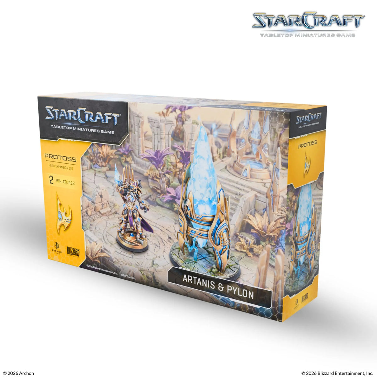 Archon Studio Starcraft StarCraft: The Miniatures Game - Protoss - Artanis & Pylon Hero Expansion Set