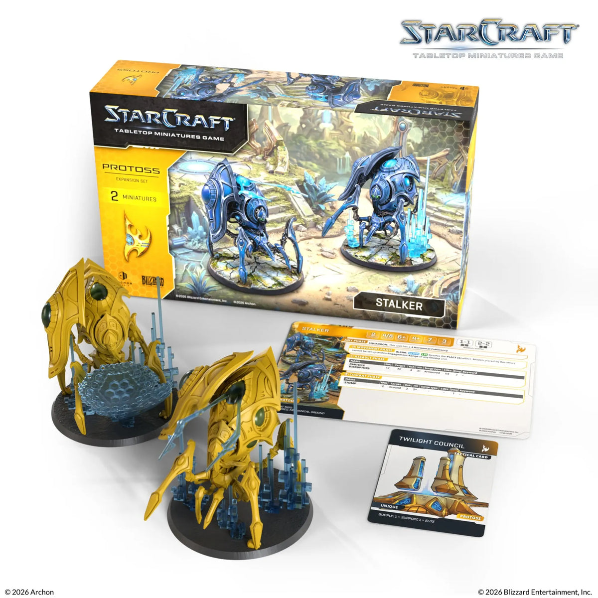 Archon Studio Starcraft StarCraft: The Miniatures Game - Protoss - Stalker Expansion Set