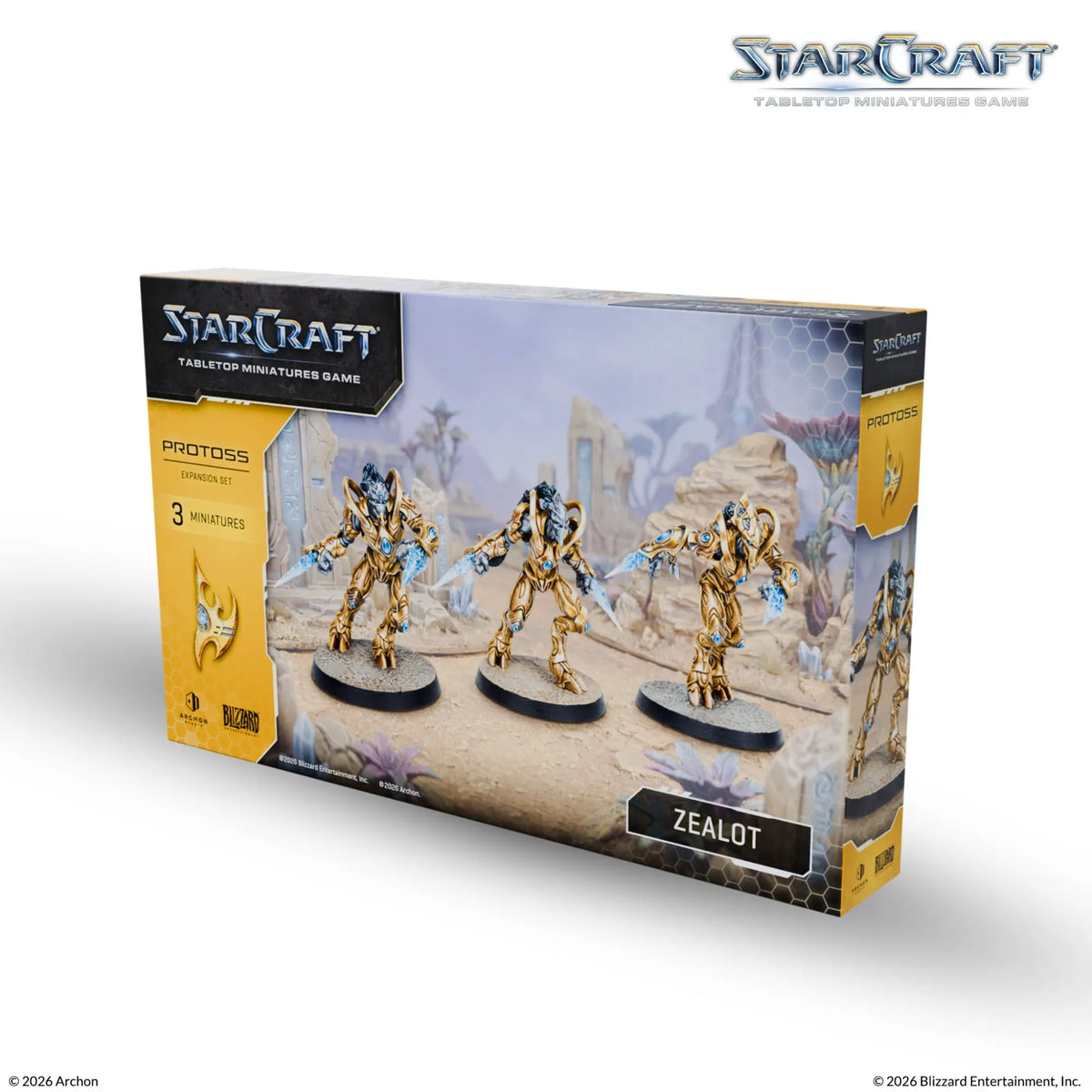 Archon Studio Starcraft StarCraft: The Miniatures Game - Protoss - Zealot Expansion Set