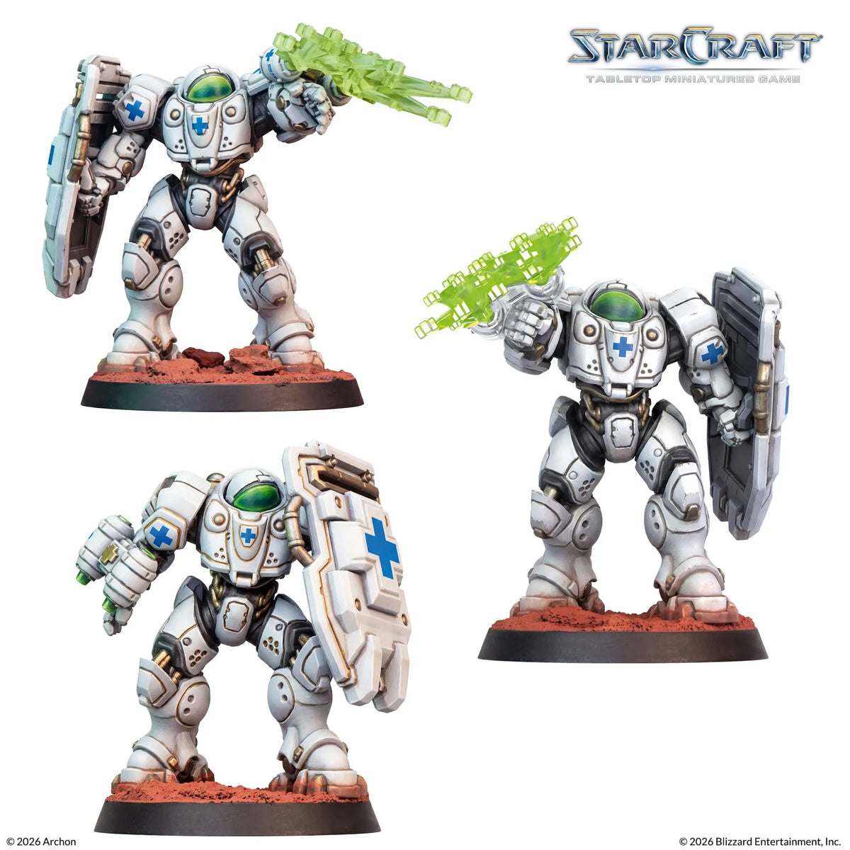 Archon Studio Starcraft StarCraft: The Miniatures Game - Terran - Medic Expansion Set