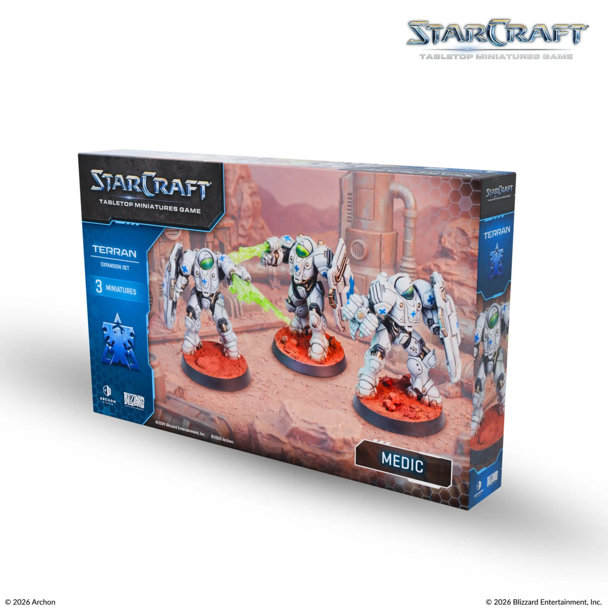 Archon Studio Starcraft StarCraft: The Miniatures Game - Terran - Medic Expansion Set