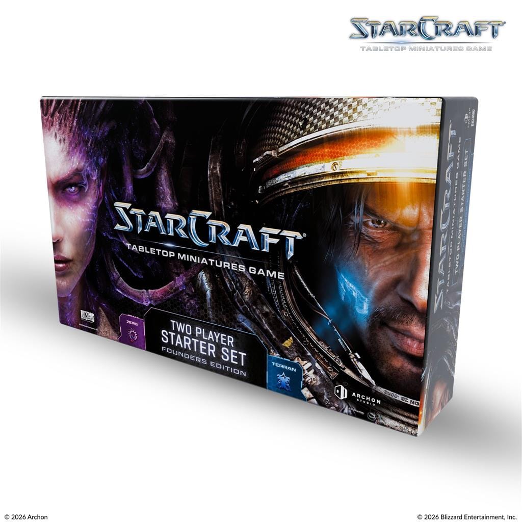 Archon Studio Starcraft StarCraft: The Miniatures Game - Two Player Starter Set Founders Edition