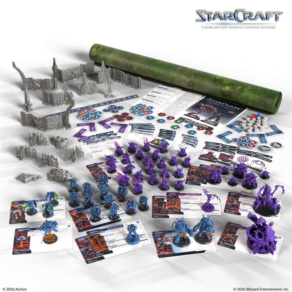 Archon Studio Starcraft StarCraft: The Miniatures Game - Two Player Starter Set Founders Edition