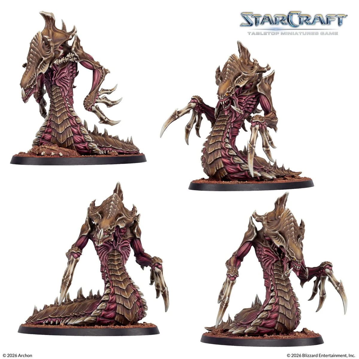 Archon Studio Starcraft StarCraft: The Miniatures Game - Zerg - Hydralisk Expansion Set