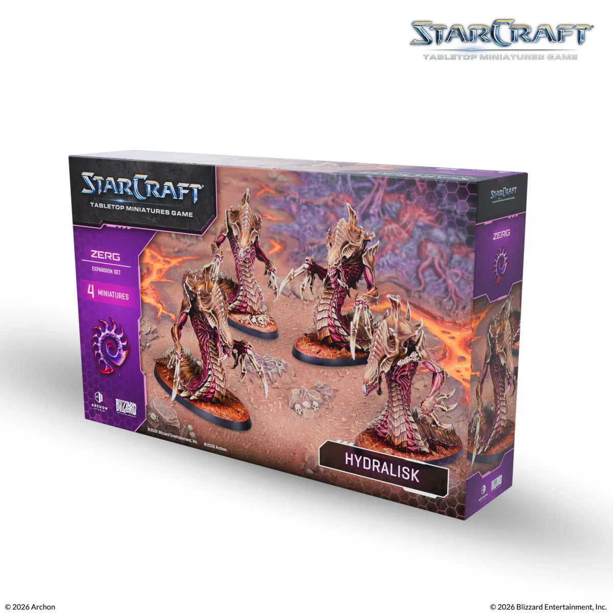 Archon Studio Starcraft StarCraft: The Miniatures Game - Zerg - Hydralisk Expansion Set