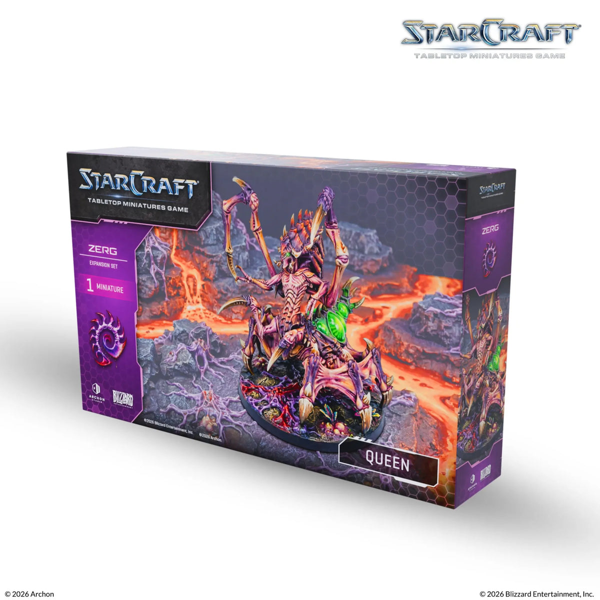 Archon Studio Starcraft StarCraft: The Miniatures Game - Zerg - Queen Expansion Set