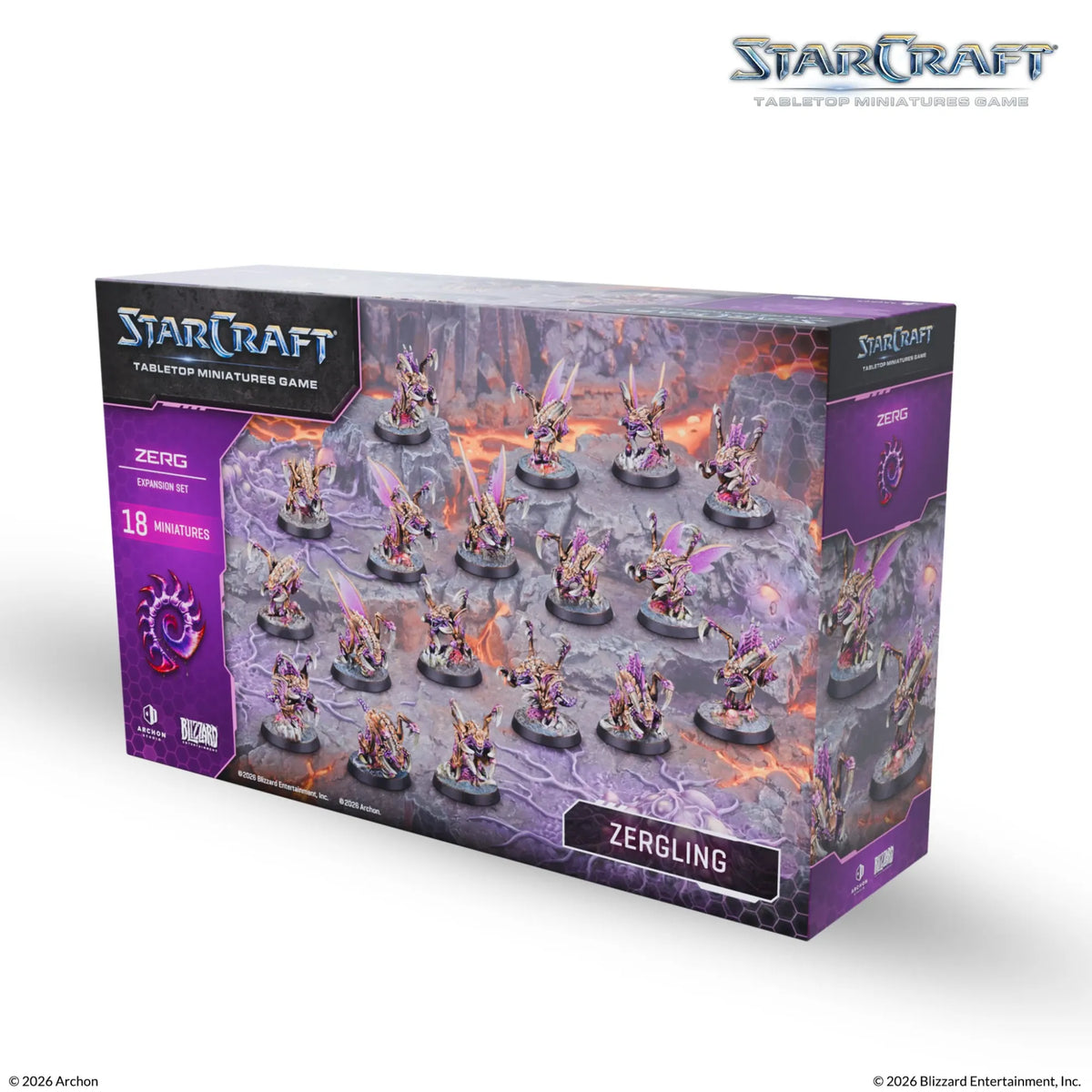 Archon Studio Starcraft StarCraft: The Miniatures Game - Zerg - Zergling Expansion Set
