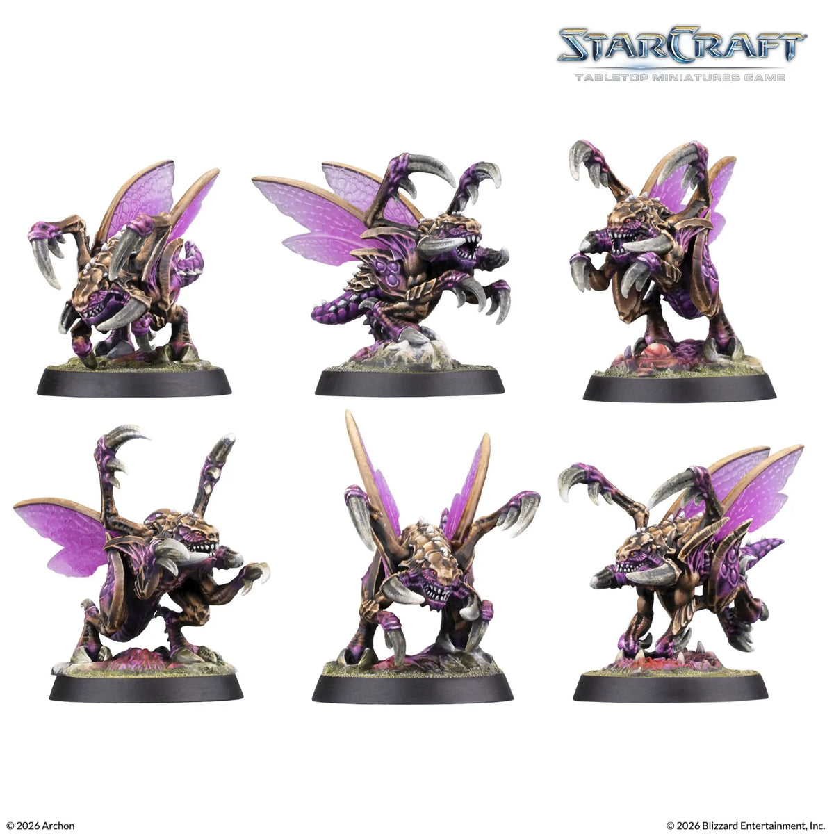 Archon Studio Starcraft StarCraft: The Miniatures Game - Zerg - Zergling Expansion Set