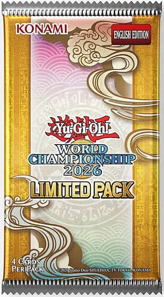 Konami Yu-Gi-Oh Yu-Gi-Oh! Limited Pack World Championship 2026 Booster (1)