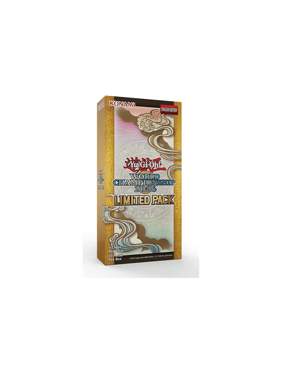 Konami Yu-Gi-Oh Yu-Gi-Oh! Limited Pack World Championship 2026 Booster Display