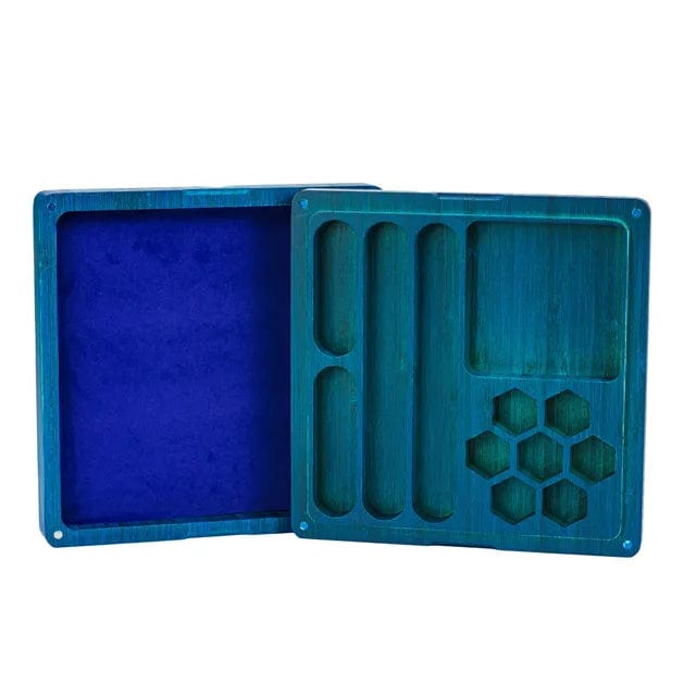 NordicDice Accessories, bøger etc Blå dice tray - Corrupted sword