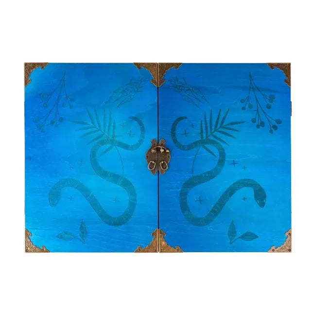 NordicDice Accessories, bøger etc Blue Wooden Dungeon Master's Screen