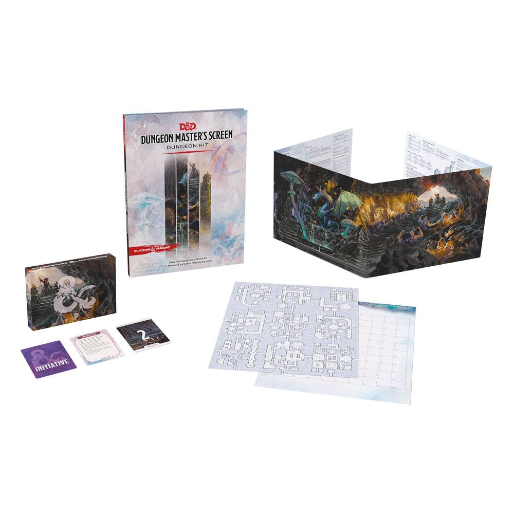 NordicDice Accessories, bøger etc D&D RPG Dungeon Master's Screen: Dungeon Kit english