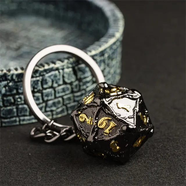 NordicDice Accessories, bøger etc d20 terning - Black death