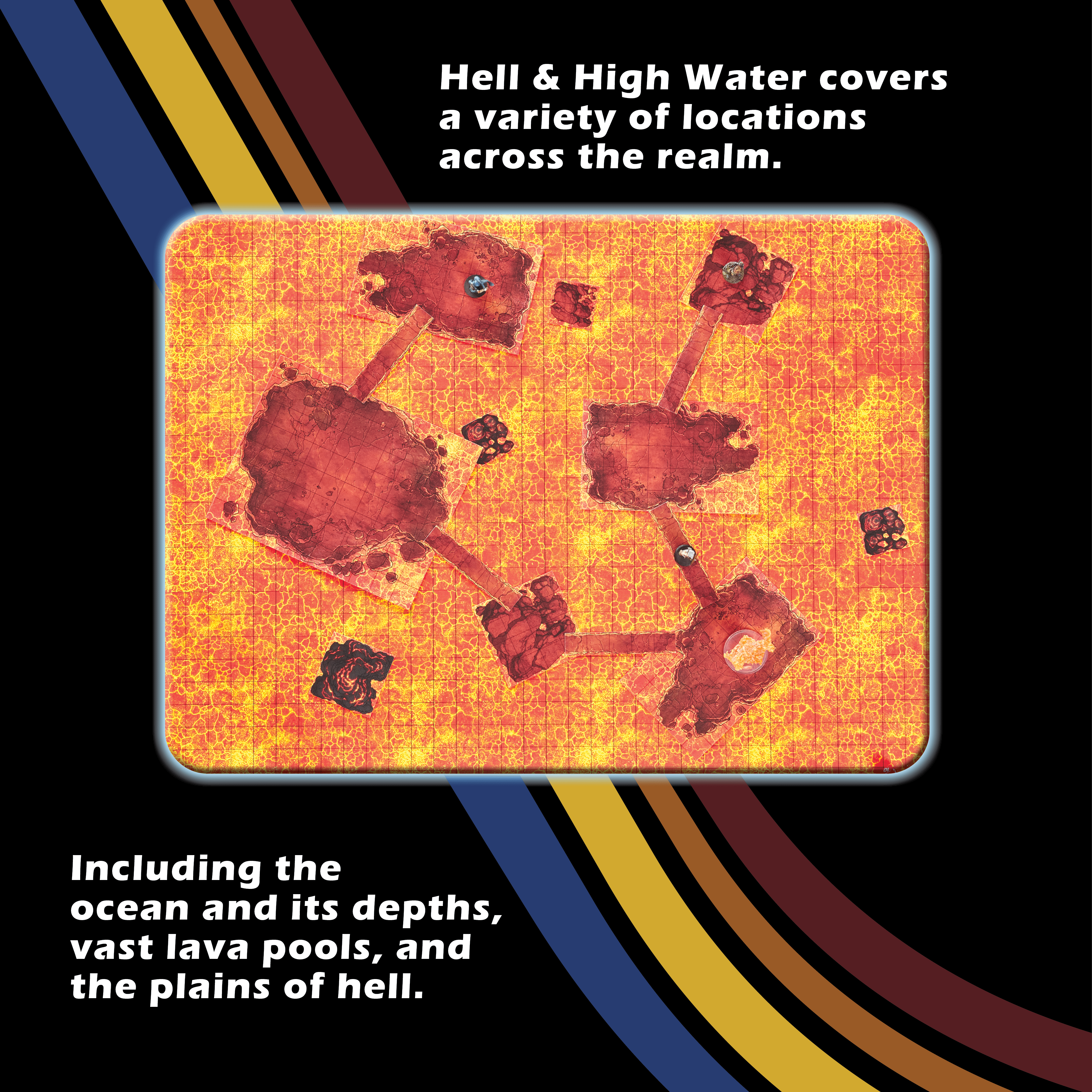 NordicDice Accessories, bøger etc Dungeon Craft - Hell & High Water Book