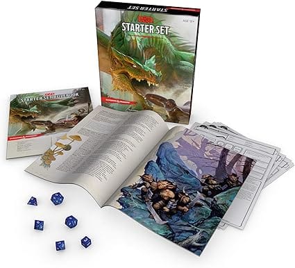 NordicDice Accessories, bøger etc DUNGEONS & DRAGONS RPG - STARTER SET - EN