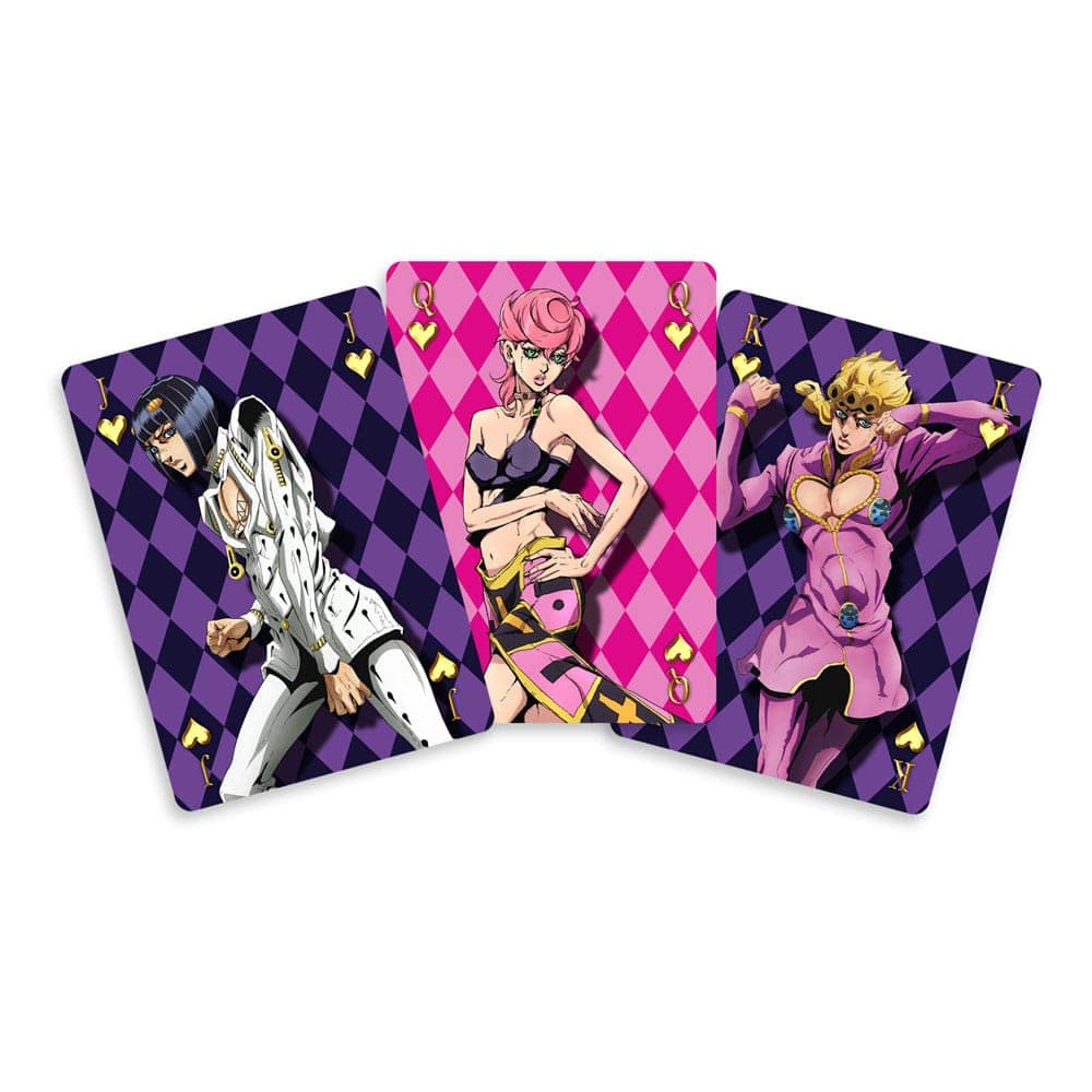 NordicDice Accessories, bøger etc JoJo´s Bizarre Adventure Golden Wind Playing Cards