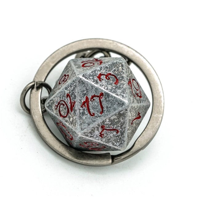 NordicDice Accessories, bøger etc Nøglering af d20 terning