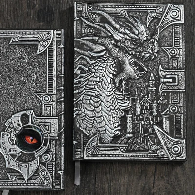 NordicDice Accessories, bøger etc Silver dragon Notebook