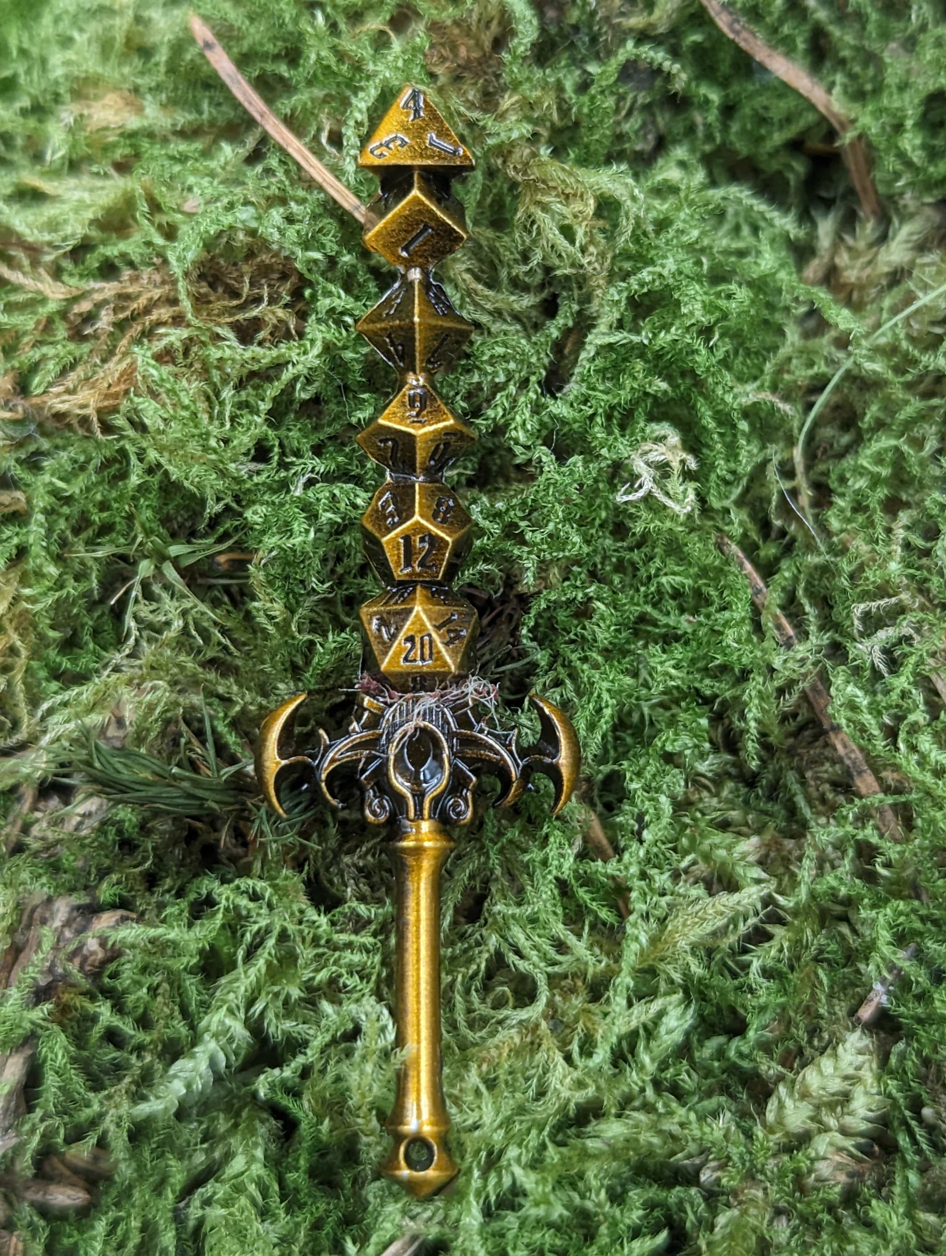 NordicDice Accessories, bøger etc Bronze Terningesværd
