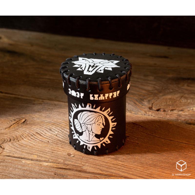 NordicDice Accessories, bøger etc The Witcher Dice Cup Ciri The Sword Dance