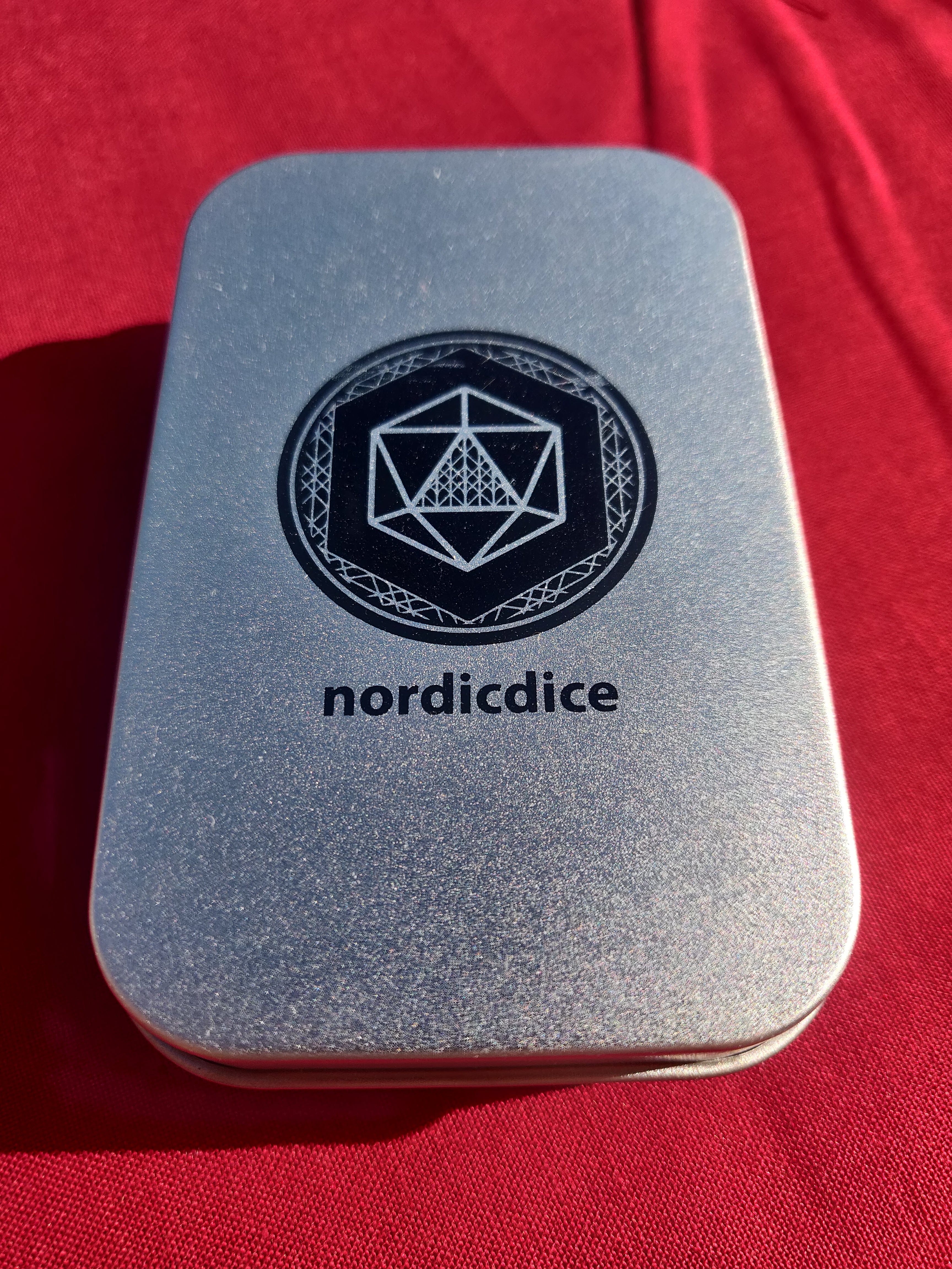 NordicDice Ædelsten og Krystal Glasterninger - Smaragdgrøn