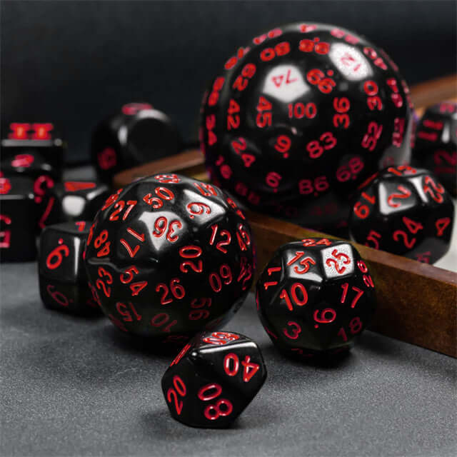 NordicDice Akryl og Resin All you need terningesæt - 15 pieces