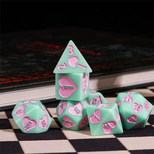 NordicDice Akryl og Resin Healer dice set