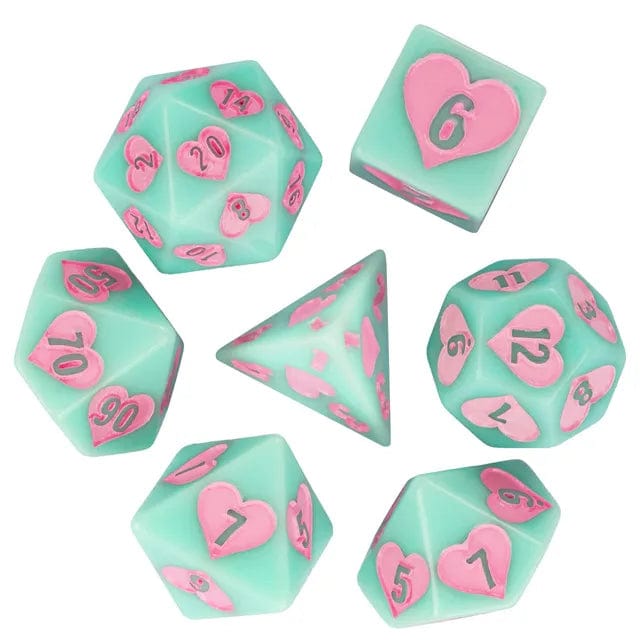 NordicDice Akryl og Resin Healer dice set