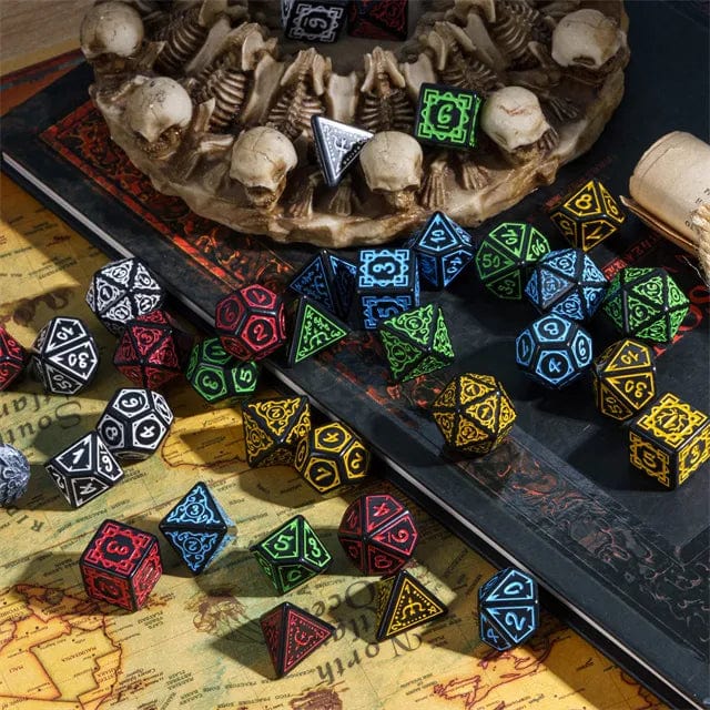 NordicDice Akryl og Resin Magiske ranger terninger