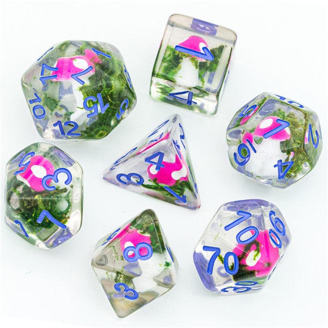 NordicDice Akryl og Resin mykonide/svampeterninger