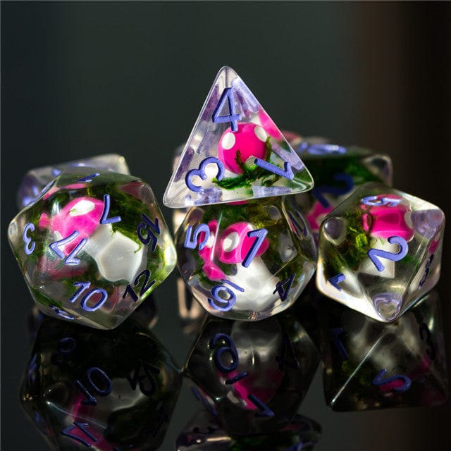 NordicDice Akryl og Resin mykonide/svampeterninger