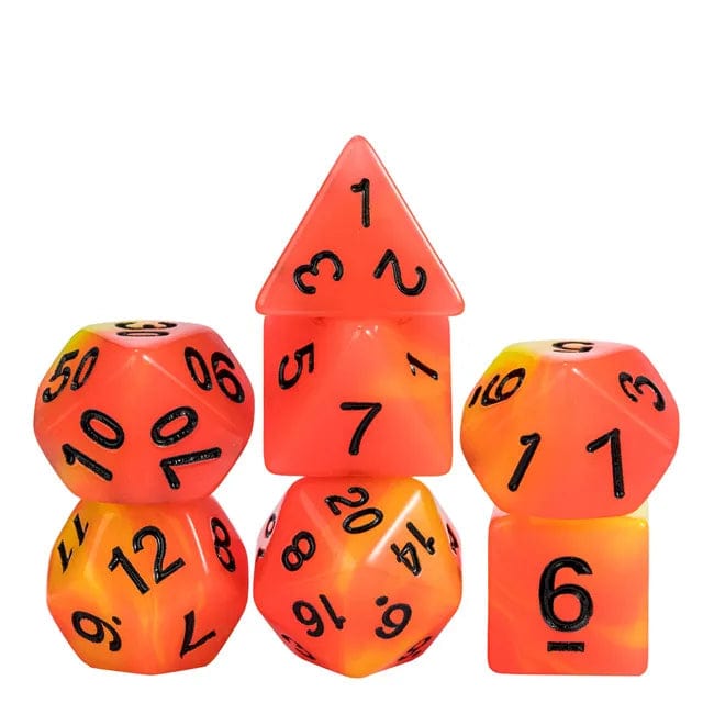 NordicDice Akryl og Resin Selvlysende terninger  - Glow in Dark Dice
