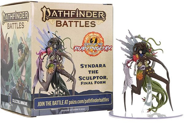 NordicDice Booster Brick Pathfinder: FotRP - Syndara the Sculptor, Final Form Boxed Figure