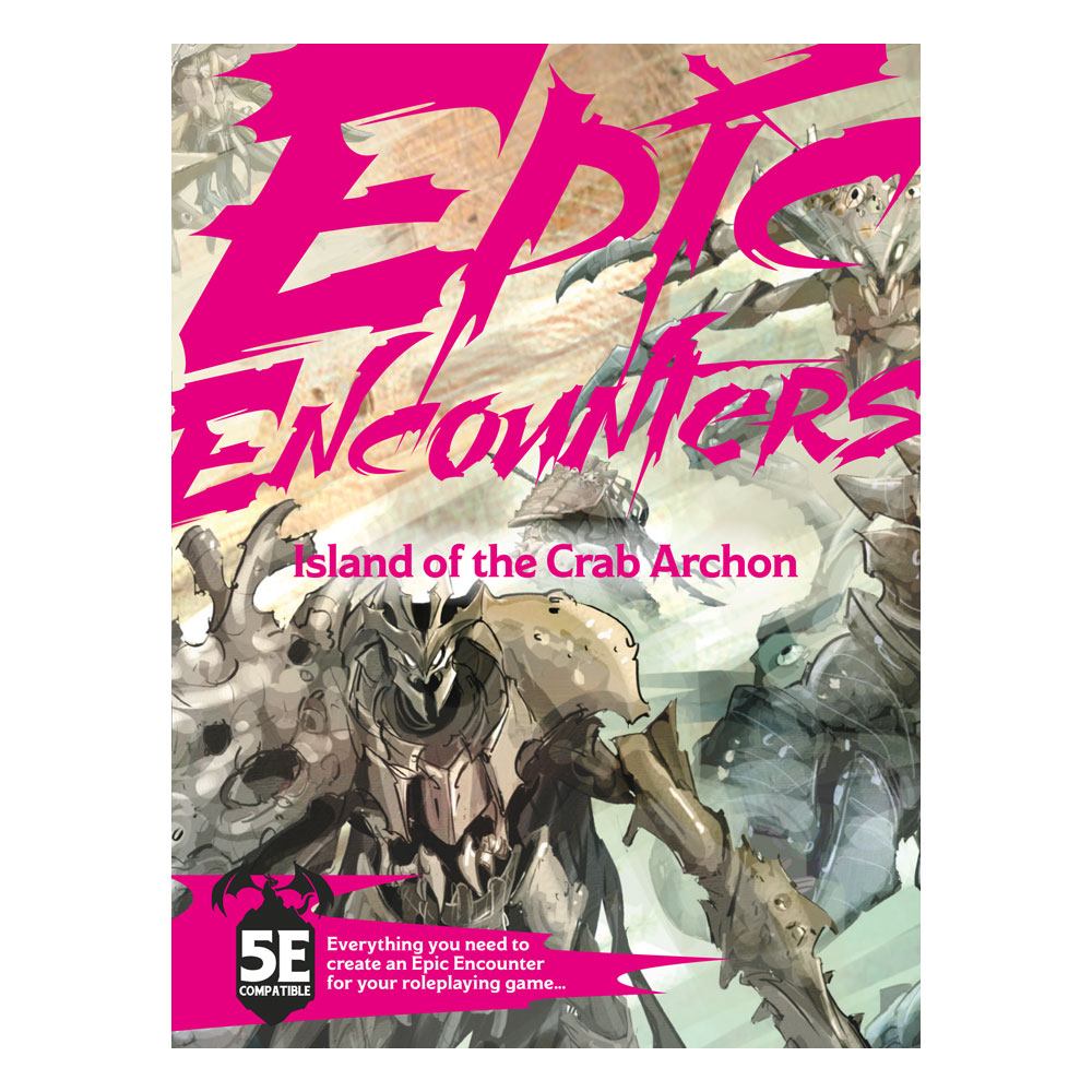 NordicDice Brætspil Epic Encounters RPG Board Game Island of the Crab Archon *English Version*