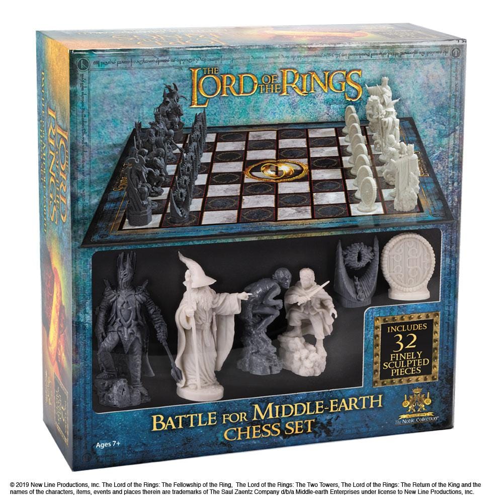 NordicDice Brætspil Lord of the Rings: Battle for Middle-Earth Chess Set