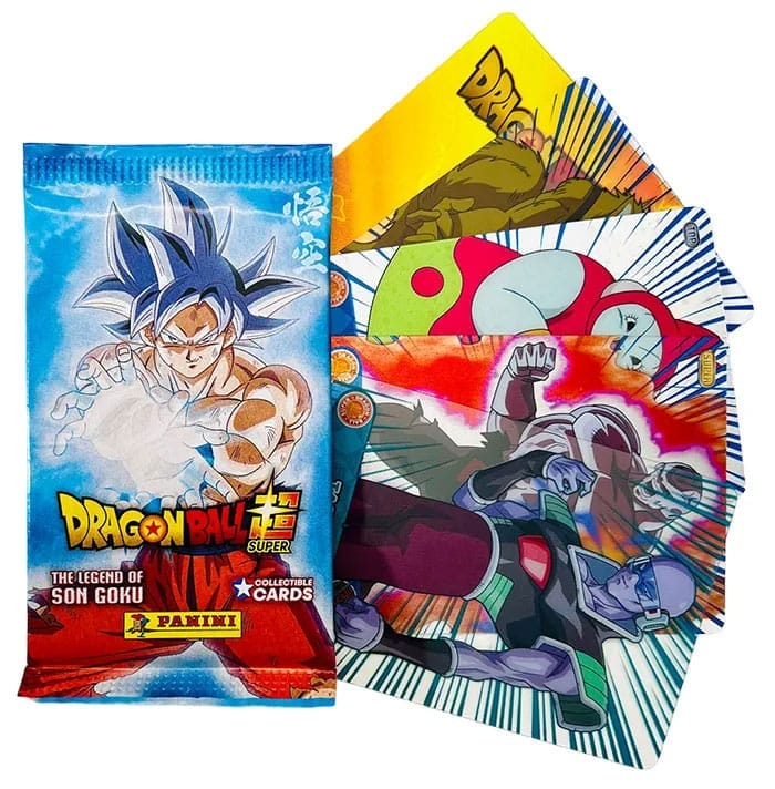 Panini Dragon Ball Super The Legend of Son Goku Flow Display Trading Cards English 24 Packs Blue Panini Dragon Ball Super The Legend of Son Goku Flow Display Trading Cards English 24 Packs Blue