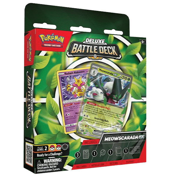 NordicDice Card game POKEMON DELUXE BATTLE DECK: MEOWSCARADA