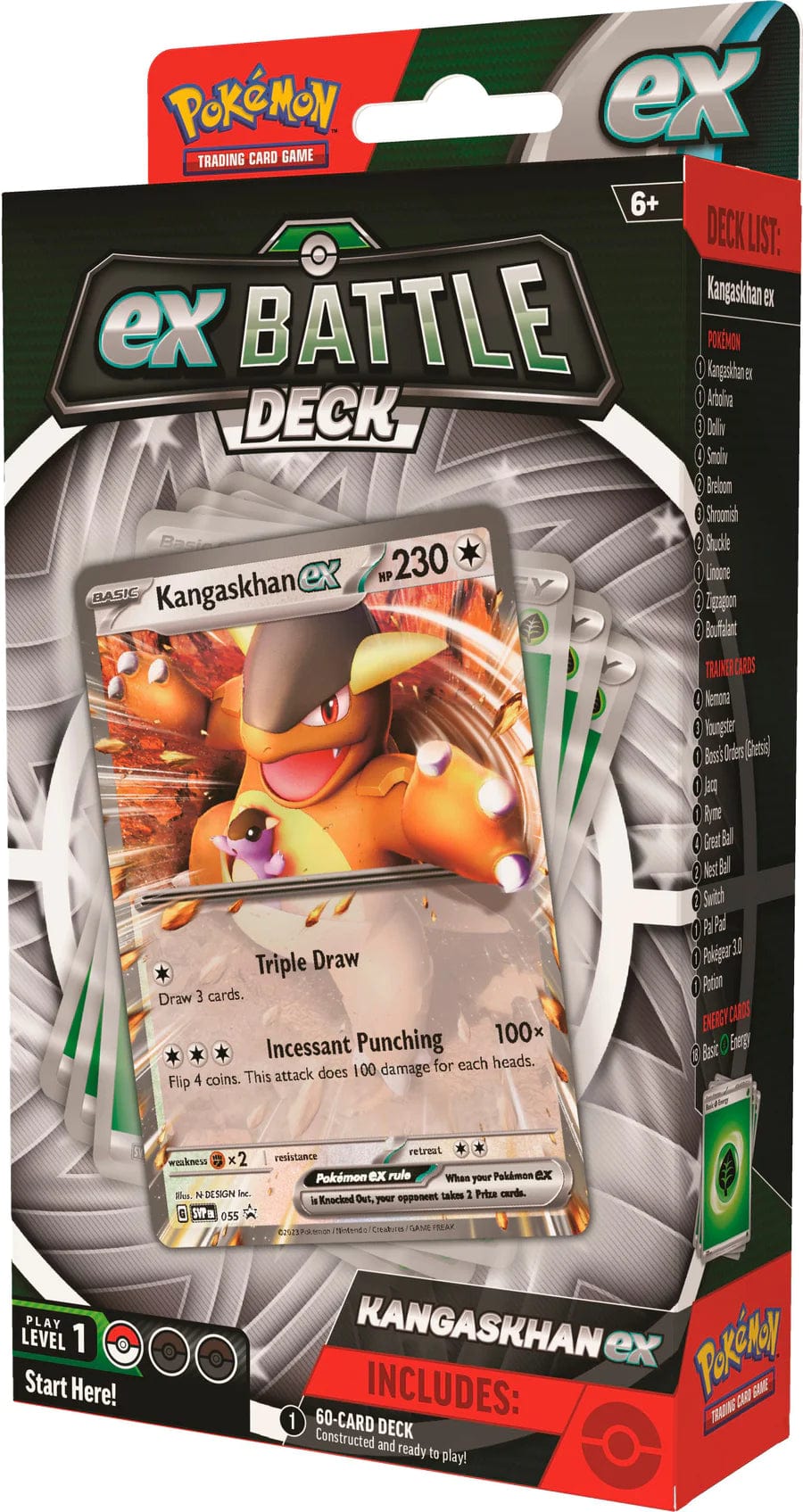 NordicDice Card game POKEMON: EX BATTLE DECK - KANGASKHAN EX