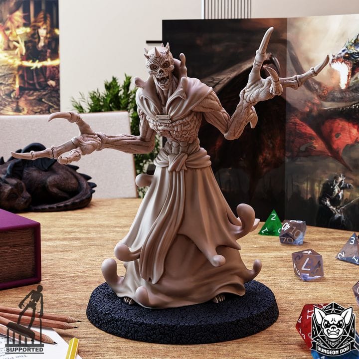 NordicDice Custom print Boneclaw - A - Custom Mini