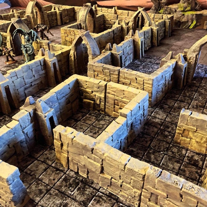 NordicDice Custom print Catacomb Magnet Wall Set - for Board Games - Custom Mini