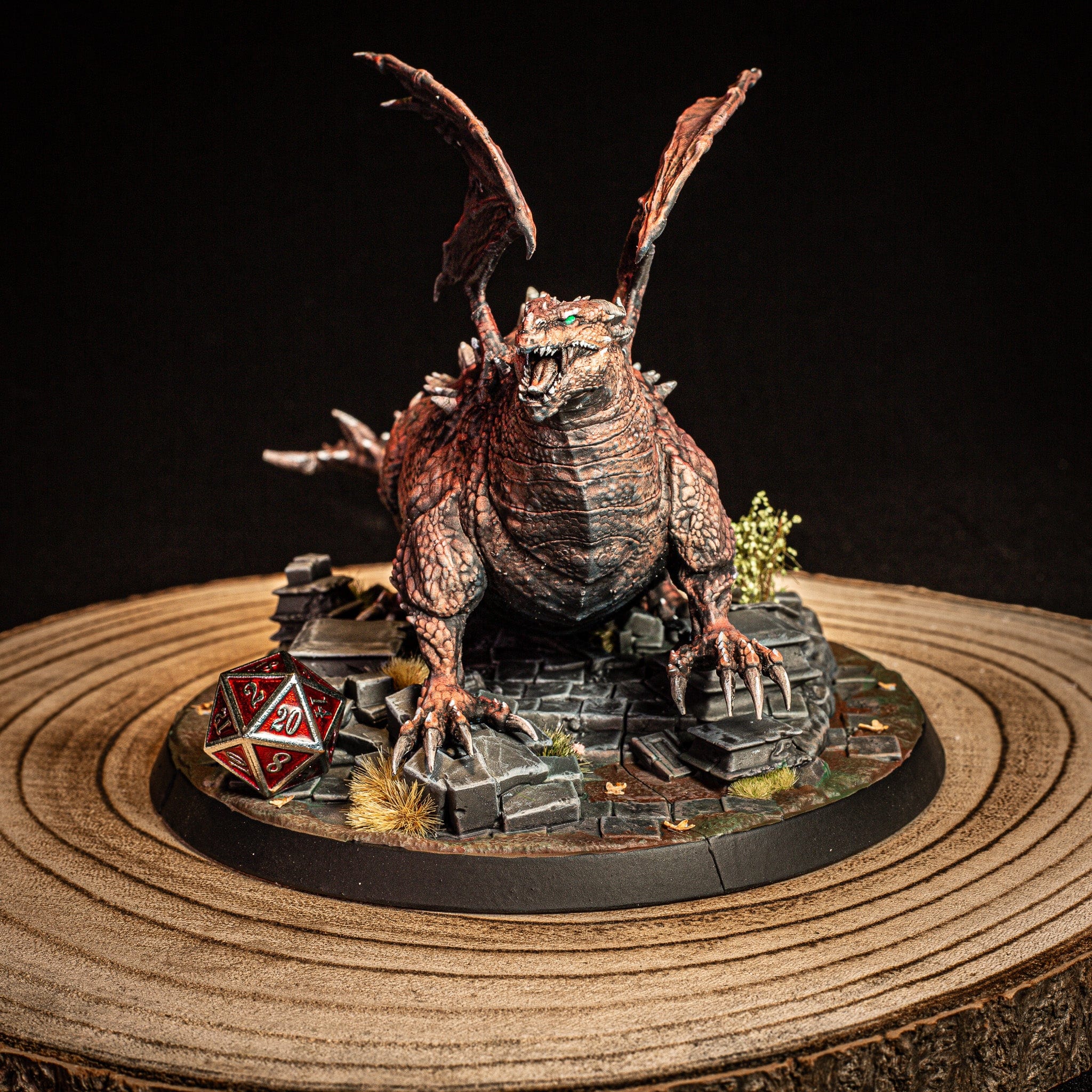 NordicDice Custom print Dragon Corpulus the Voluminous Unpainted - Custom Mini